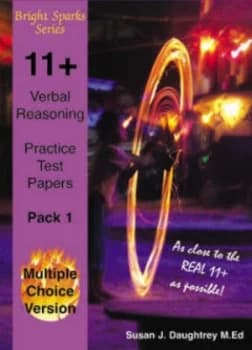 11+ Verbal Reasoning Test Papers by J Daughtrey Susan Paperback