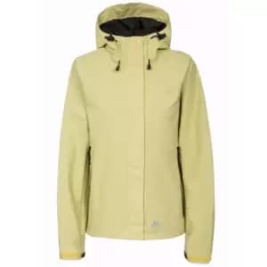 Trespass Womens/Ladies Miyake Hooded Waterproof Jacket (M) (Limelight)