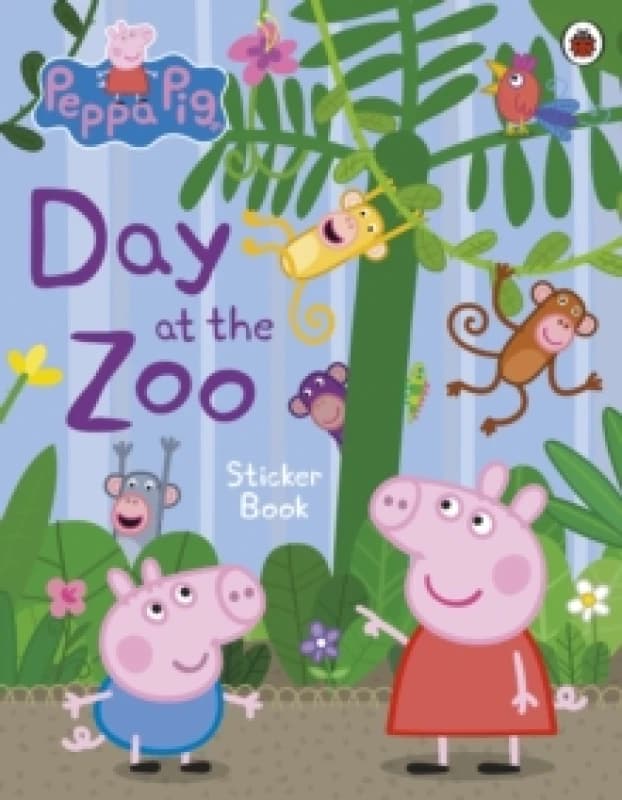 Peppa Pig Peppa Pig: Day at the Zoo Sticker Book Multi unisex