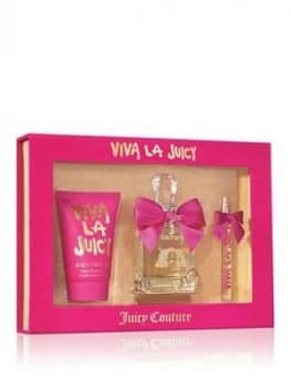 Juicy Couture Viva La Juicy Eau de Parfum Gift Set For Her 3 Pieces