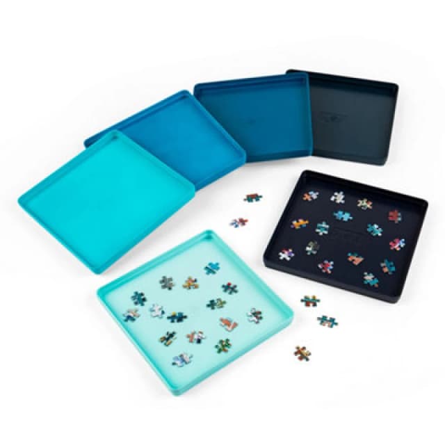 The House of Puzzles Jigsaw Puzzle Sorting Trays - 6 Pack