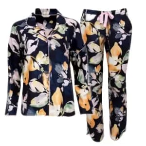 Cyberjammies Estelle Floral Print Pyjama Set - Blue