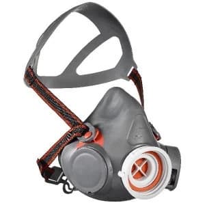 Scott Safety Aviva 40 Single Filter Half Mask Small Grey