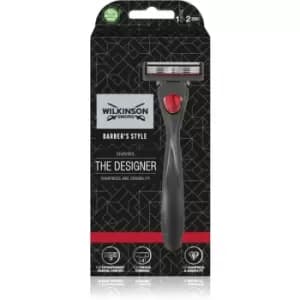 Wilkinson Sword Barbers Style The Architect Shaver + 2 Replacement Heads