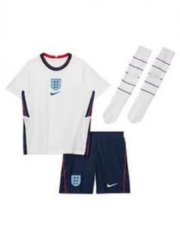 Nike Little Kids England 2020 Home Kit - White