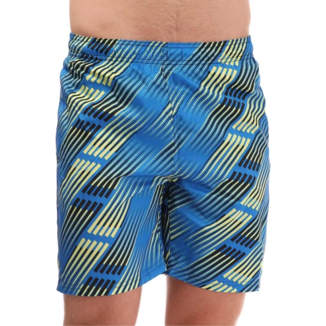 Speedo Allover Print Short - Blue Blue XS
