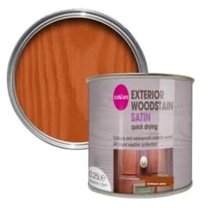 Colours Antique pine Satin Woodstain 0.25L
