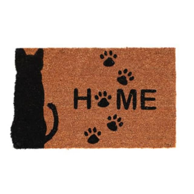 Fallen Fruits Fallen Fruits Doormat Coir Coconut Fibre Cat Home Size: Medium Multi Medium Unisex 8714982214684