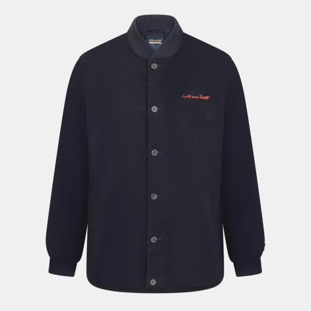 Lyle and Scott Mens Lightweight Quilted Puffer Jacket Dark Navy male S