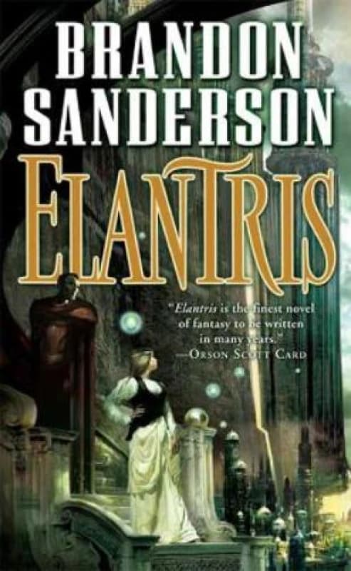Elantris by Brandon Sanderson Book