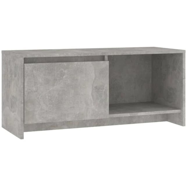 VIDAXL TV Cabinet Concrete Grey 90x35x40cm Engineered Wood Vidaxl 8720286835425