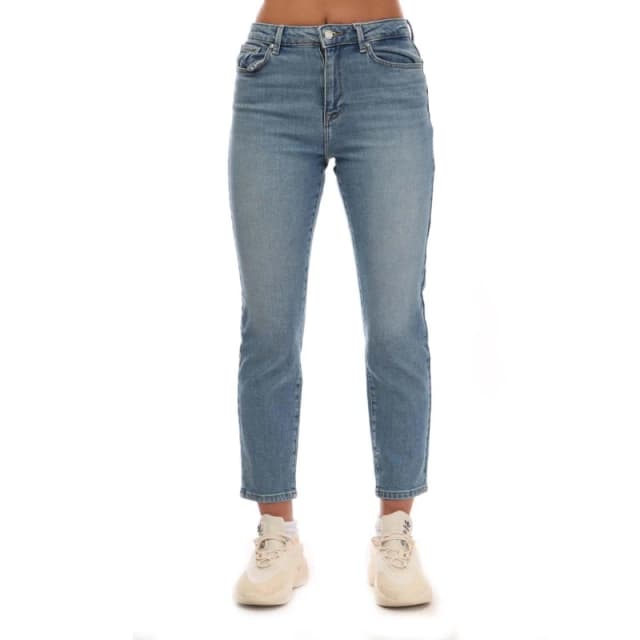 Only Emily Stretch High Waist Straight Jeans Denim female 30R