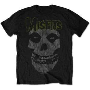Misfits - Classic Vintage Unisex Small T-Shirt - Black