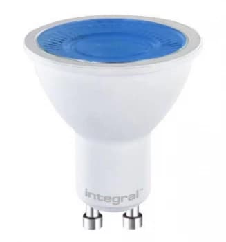 Integral GU10 5W Blue Non-Dimmable Lamp