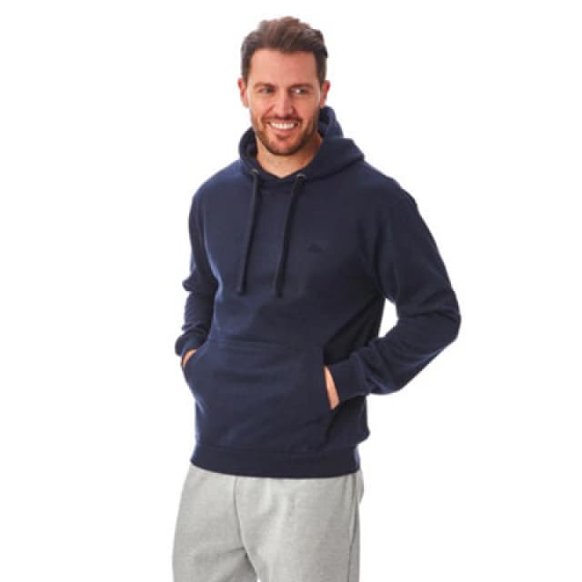 Iron Mountain Workwear Mens Hooded Sweater, Navy, M