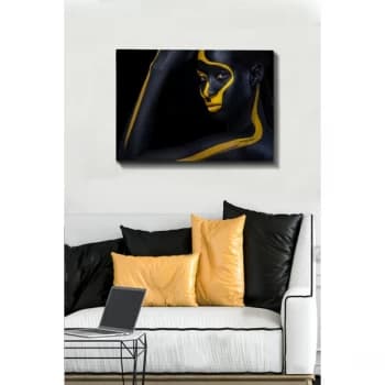 Kanvas Tablo (50 x 70) - 19 Multicolor Decorative Canvas Painting