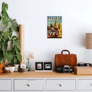 Bangkok Multicolor Decorative Metal Wall Accessory