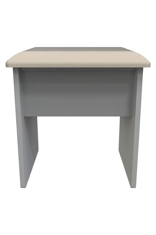 Heddon Stool In Dusk Grey (Ready Assembled)