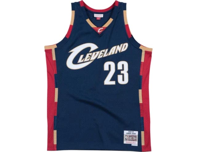Mitchell And Ness Nba Cleveland Cavaliers 2008-2009 Lebron James Jersey Blue S