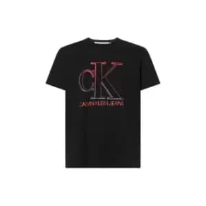 Calvin Klein Jeans Degrade Mono T Shirt - Black