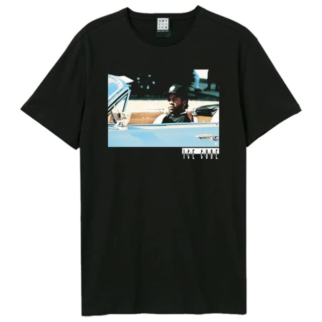 Amplified Amplified Men Boyz In The Hood Roll By Ice Cube T-Shirt in Black Size: X-Small Black XS Male 5063852062171