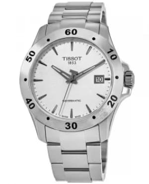 Tissot V8 Automatic Silver Dial Mens Watch T106.407.11.031.01 T106.407.11.031.01