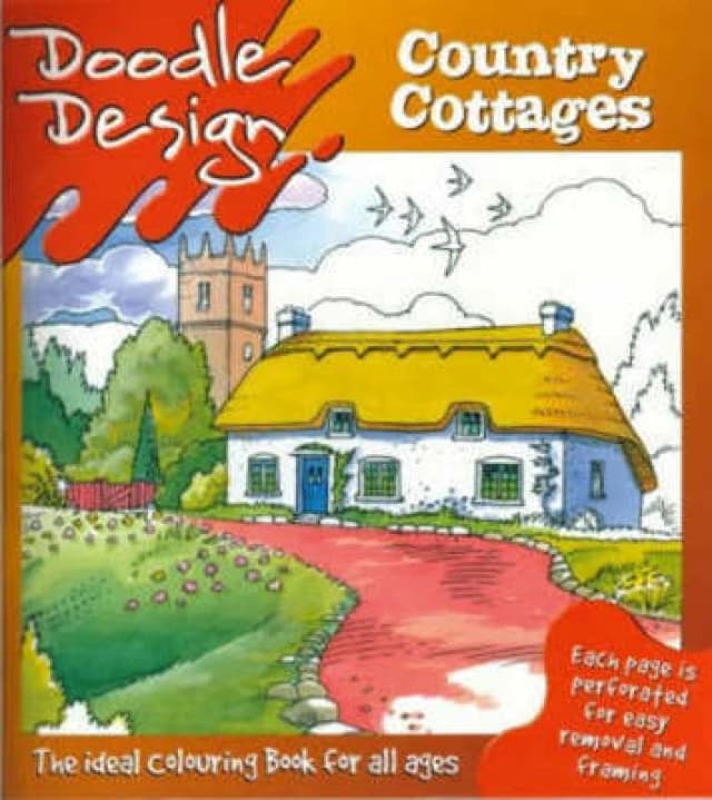 Doodle Design. Country Cottages Paperback