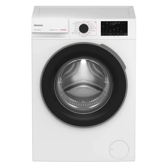 Blomberg SpinSave 10KG 1400RPM Washing Machine - White - A-Rated LWA210461W White
