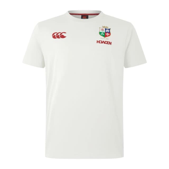 Canterbury British and Irish Lions T-Shirt 2024 Adults - White White S