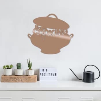 Cook?ng - Copper Copper Decorative Metal Wall Accessory