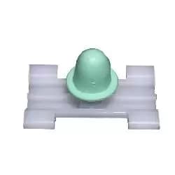 ROMIX Clip, trim-/protection strip BMW C50889 51137020031