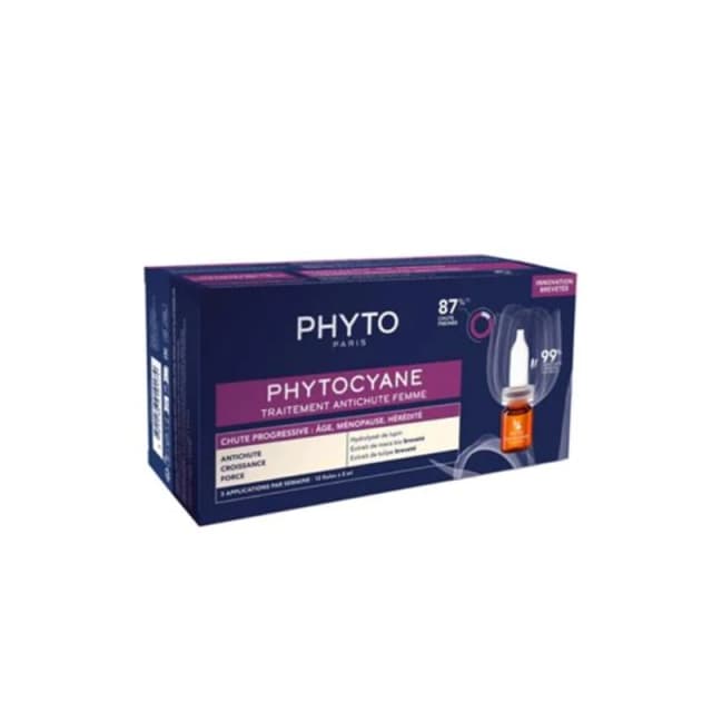 Phyto Phytocyane Treatment Progressive Hair Loss For Her 12 x 5ml