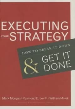 Executing Your Strategy by Mark Morgan Hardback