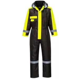 Portwest S585BKRL - sz L Winter Coverall - Black - Black