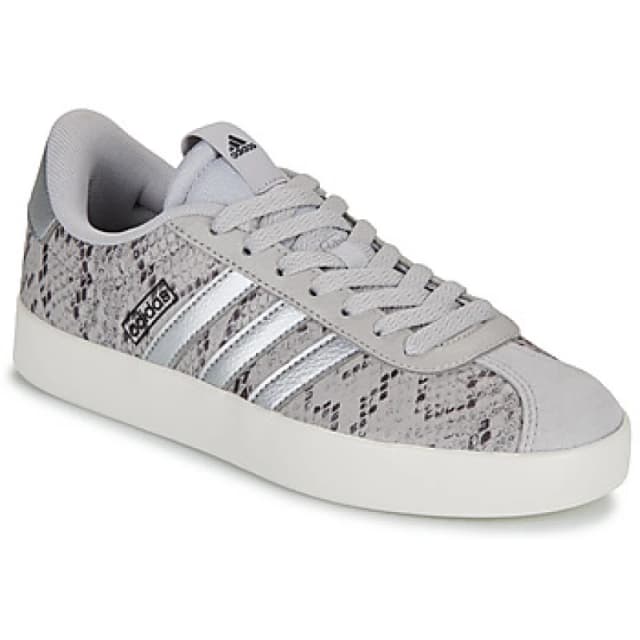 adidas VL COURT 3.0 womens Shoes (Trainers) in Silver
