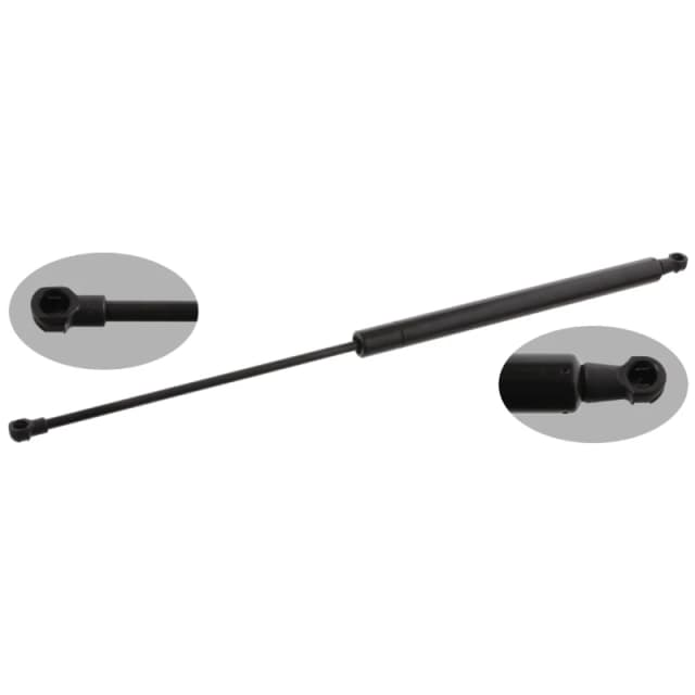 RIDEX 219G0358 Tailgate strut both sides, Extention Force: 670N Steel Gas Spring,boot (219)