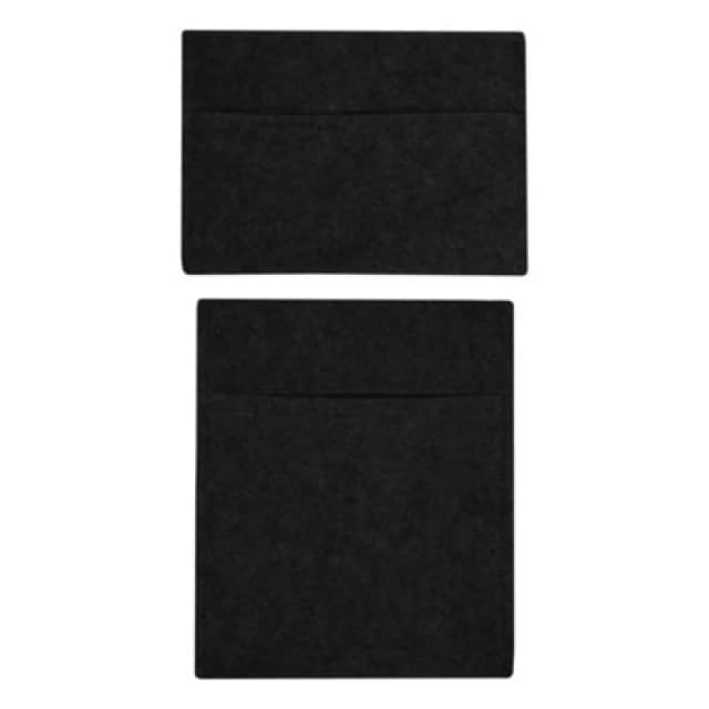 MonsterShop Fabric Tool Storage Pouches - Black