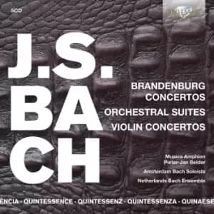 J.S. Bach: Brandenburg & Violin Concertos, Orchestral Suites (CD)