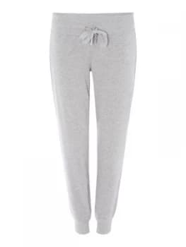 DKNY Cuffed iridescent logo track pants Grey