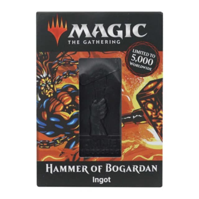 Magic The Gathering Limited Edition Hammer of Bogardan Ingot Metallics unisex