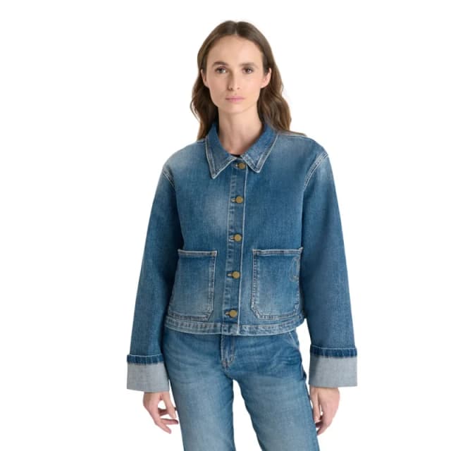 Le Temps des cerises Womens jacket Le Temps des cerises Aleska Bleu Female M