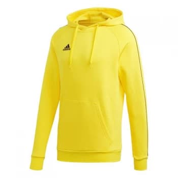 adidas Core 18 Hoodie Mens - Yellow