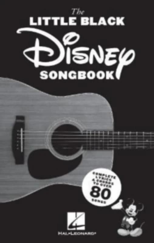 The Little Black Disney Songbook : Complete Lyrics and Chords to Over 80 Songs Book