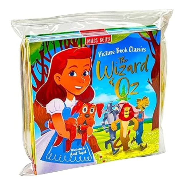 Children Classic Fairytale Bed Time Stories Adventure 10 Picture Books Collection Set Miles Kelly Books