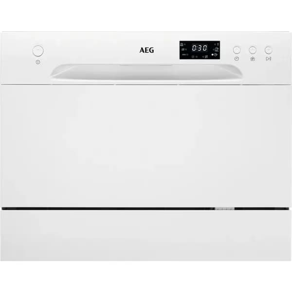 AEG 6000 Series FFB21200CW Compact Dishwasher