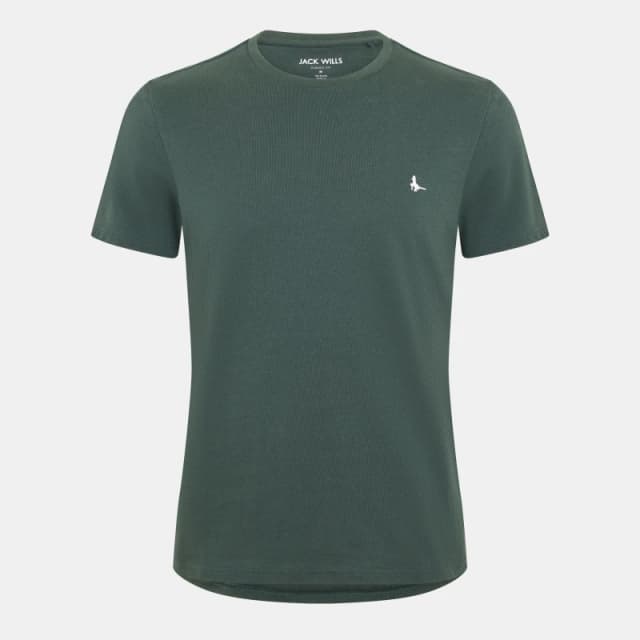 Jack Wills Sandleford T-Shirt Mens Dark Pine male S