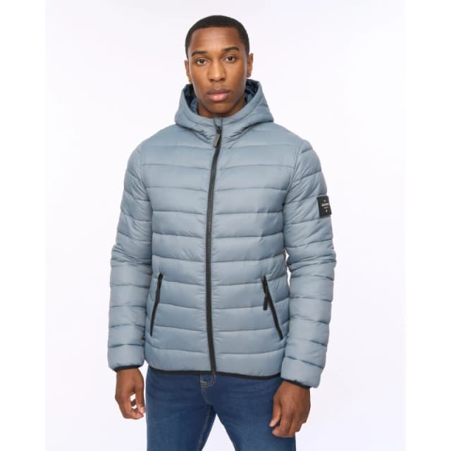 Crosshatch Crosshatch Men Gattering MVE Jacket in Blue Size: large Blue L Male 5059294632652