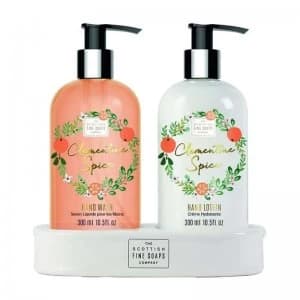 Scottish Fine Soaps Clementine Spice Hand Care Set