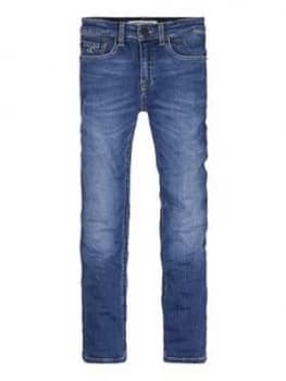 Calvin Klein Jeans Boys Slim Fit Jean - Blue