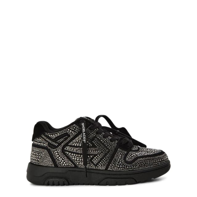 Off White Womens Outofoffice Low-Top Trainers Black female 3 (36)